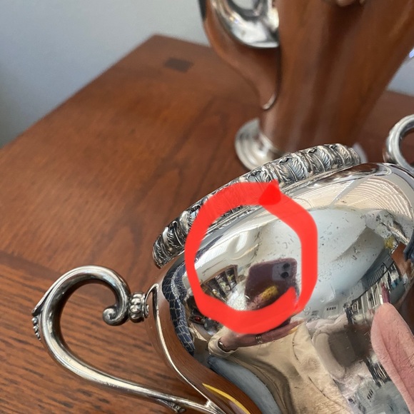 Vintage Castle - Wm.Rogers Tea/Coffee, Sugar and Cream set - Picture 9 of 9